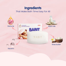 Babit Baby Moisturing & Nourishing Soap