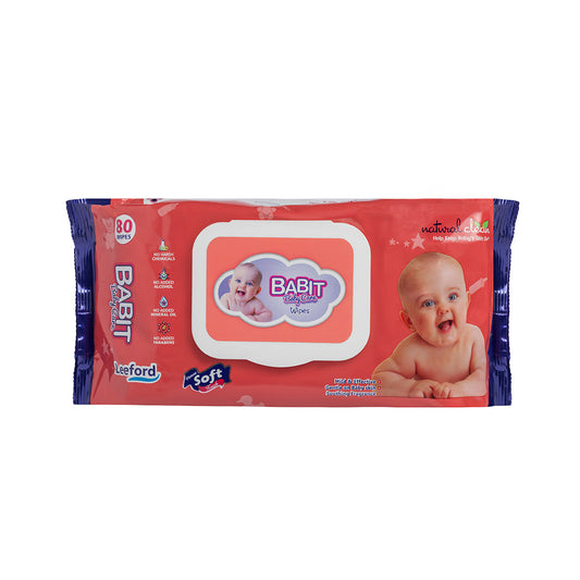 Babit Baby Cleansing & Moisturizing Wet Wipes 25 Pcs