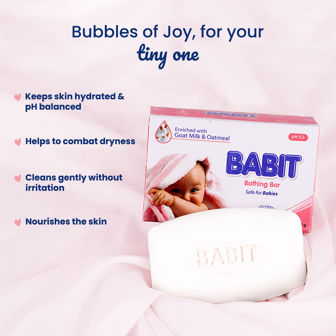 Babit Baby Moisturing & Nourishing Soap