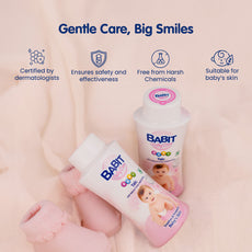 Babit Baby Powder (Talc Free) for Smooth, Soft & Dry Skin